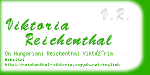 viktoria reichenthal business card